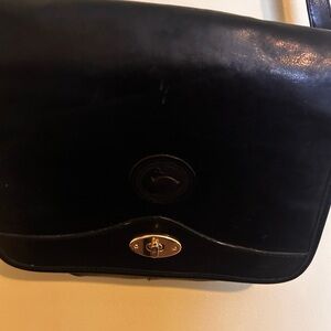 Classic Dooney and Bourne black Leather Bag
